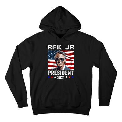 RFK Jr Robert F Kennedy For President 2024 Tall Hoodie