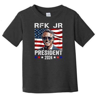 RFK Jr Robert F Kennedy For President 2024 Toddler T-Shirt