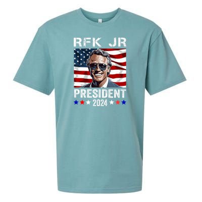 RFK Jr Robert F Kennedy For President 2024 Sueded Cloud Jersey T-Shirt