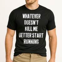Running Jogging Runner Marathon Gift Cooling Performance Crew T-Shirt