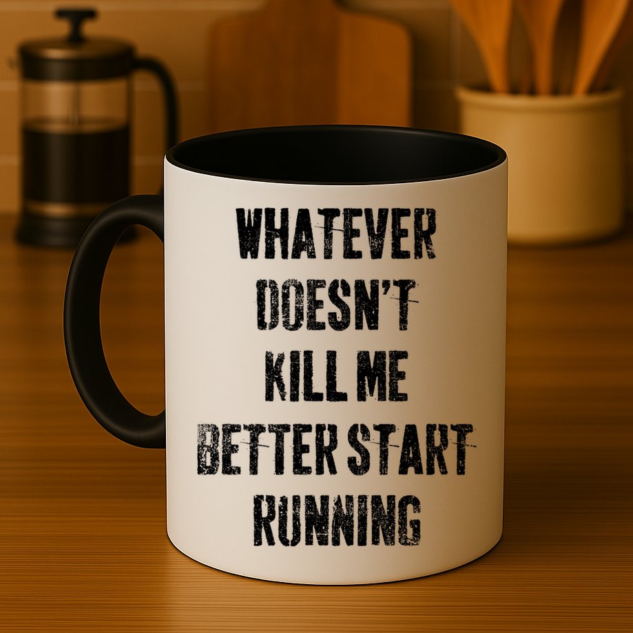 Running Jogging Runner Marathon Gift Mug