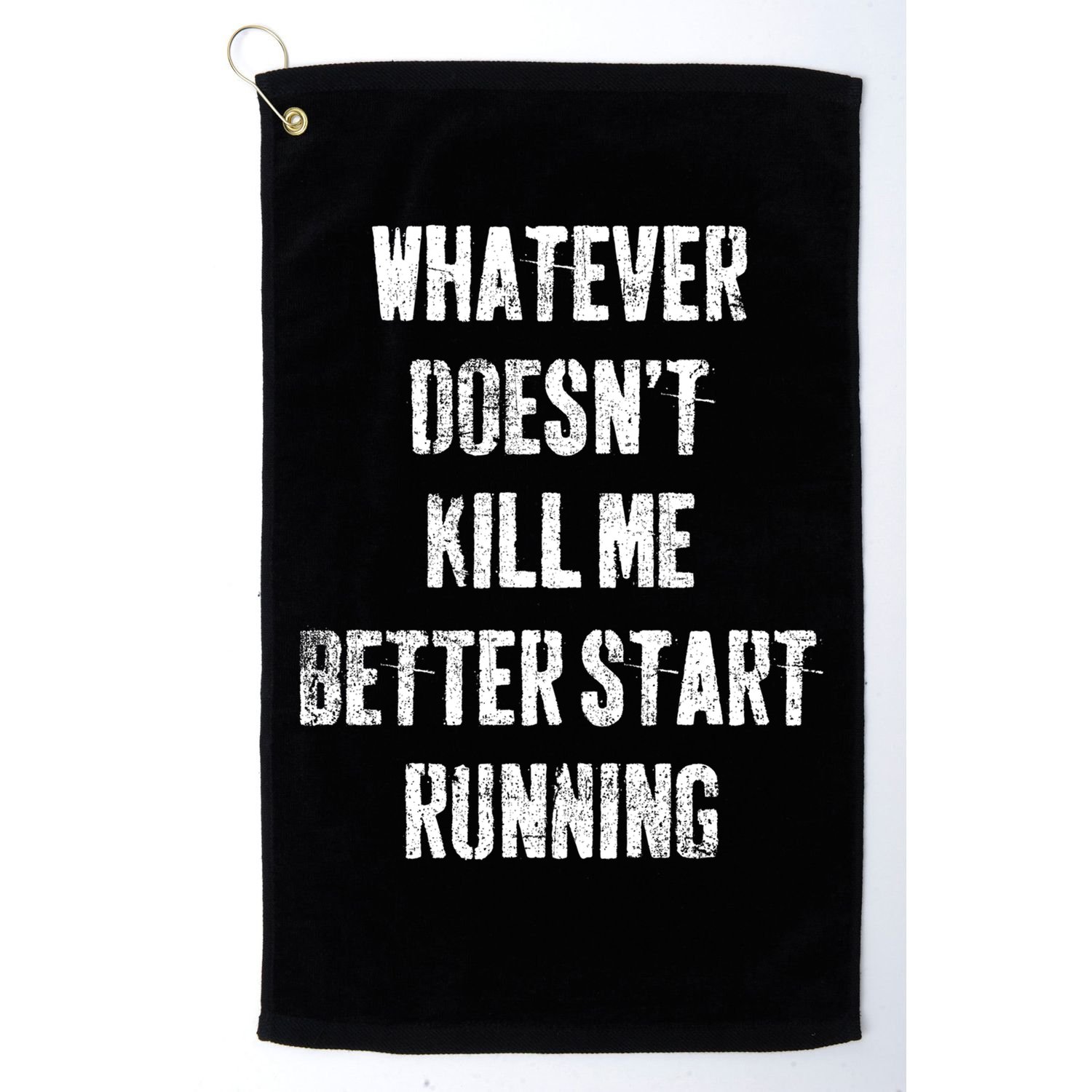 Running Jogging Runner Marathon Gift Golf Towel