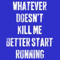 Running Jogging Runner Marathon Gift Zip Tote Bag