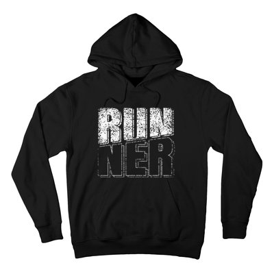 Runner Jogger Run Running Jogging Hoodie