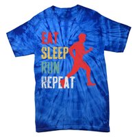 Running Jogging Runner Marathon Gift Tie-Dye T-Shirt