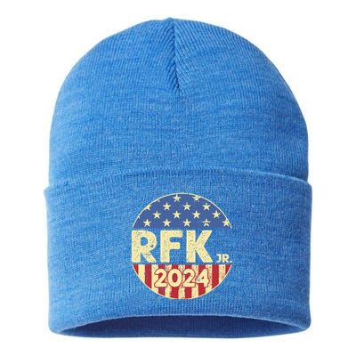 Rfk Jr. Robert F. Kennedy Jr. For President 2024 Sustainable Knit Beanie