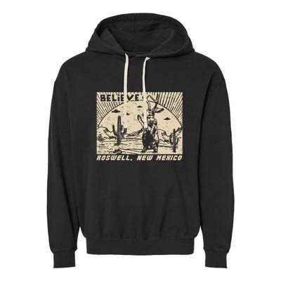 Roswell Jackalope Garment-Dyed Fleece Hoodie