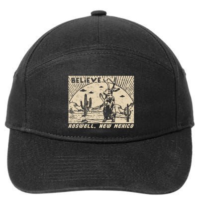 Roswell Jackalope 7-Panel Snapback Hat
