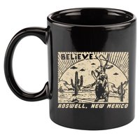 Roswell Jackalope 11oz C Handle Ceramic Mug