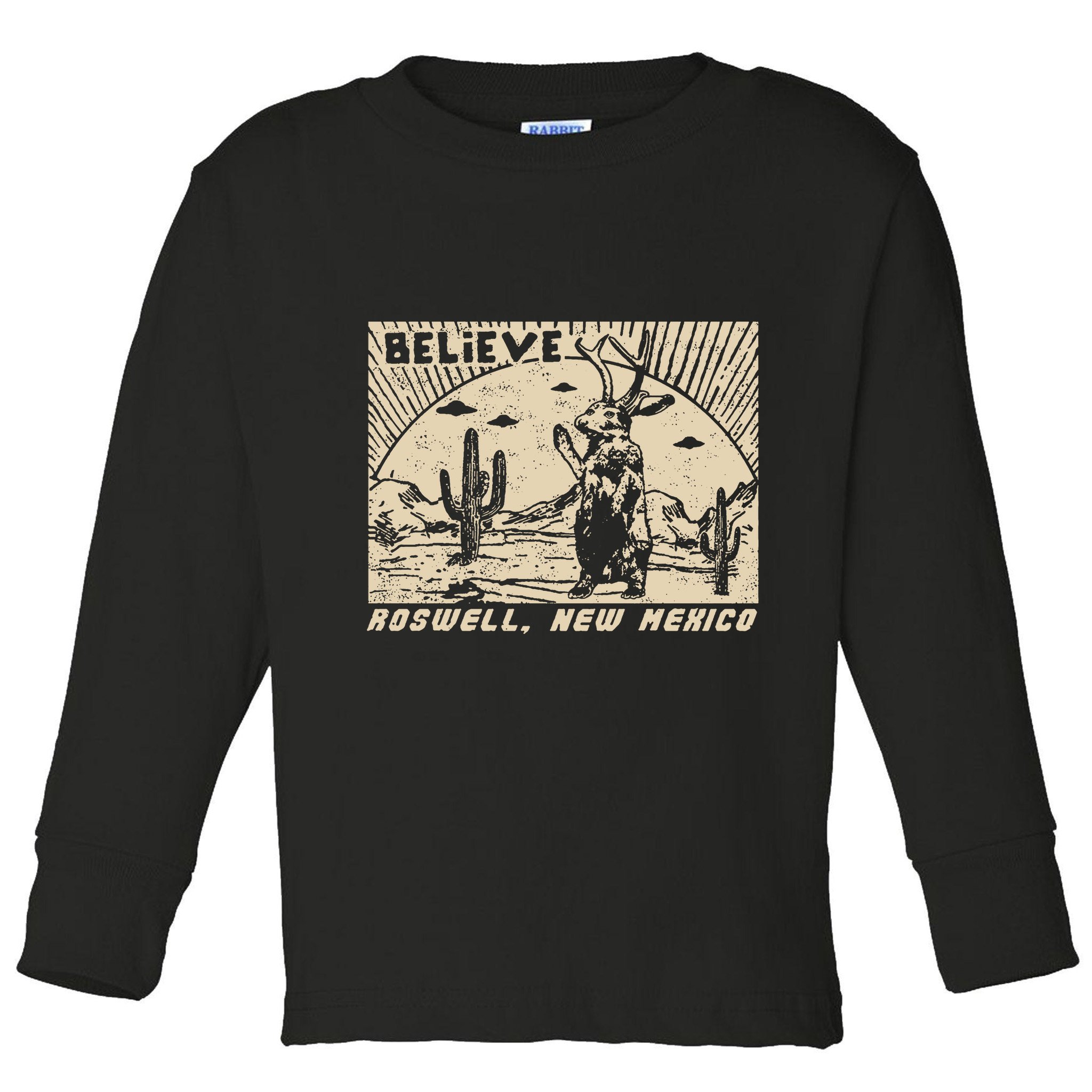 Roswell Jackalope Toddler Long Sleeve Shirt