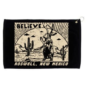 Roswell Jackalope Grommeted Golf Towel