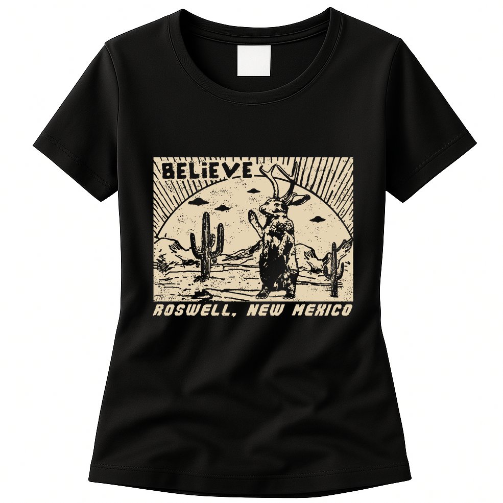 Roswell Jackalope Womens T-Shirt