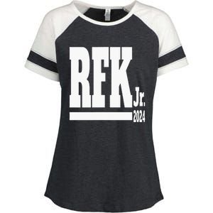 Rfk Jr. Robert F. Kennedy 2024 Enza Ladies Jersey Colorblock Tee