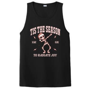 Radiate Joy Rad Tech Radiologist Christmas Xray Skeleton PosiCharge Competitor Tank