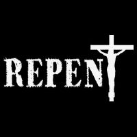 Repent Jesus Saves Religious Gift Flatbill Hat