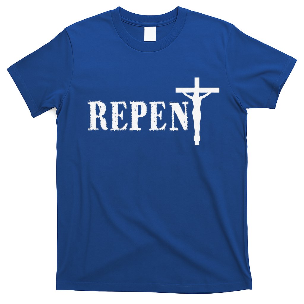 Repent Jesus Saves Religious Gift T-Shirt