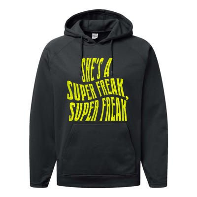 Rick James Super Freak Halloween Lyrics Performance Fleece Hoodie