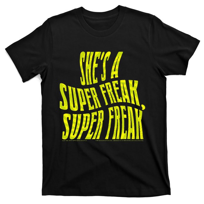 Rick James Super Freak Halloween Lyrics T-Shirt