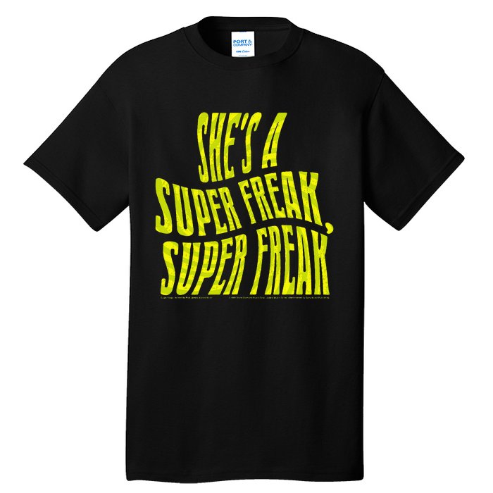 Rick James Super Freak Halloween Lyrics Tall T-Shirt