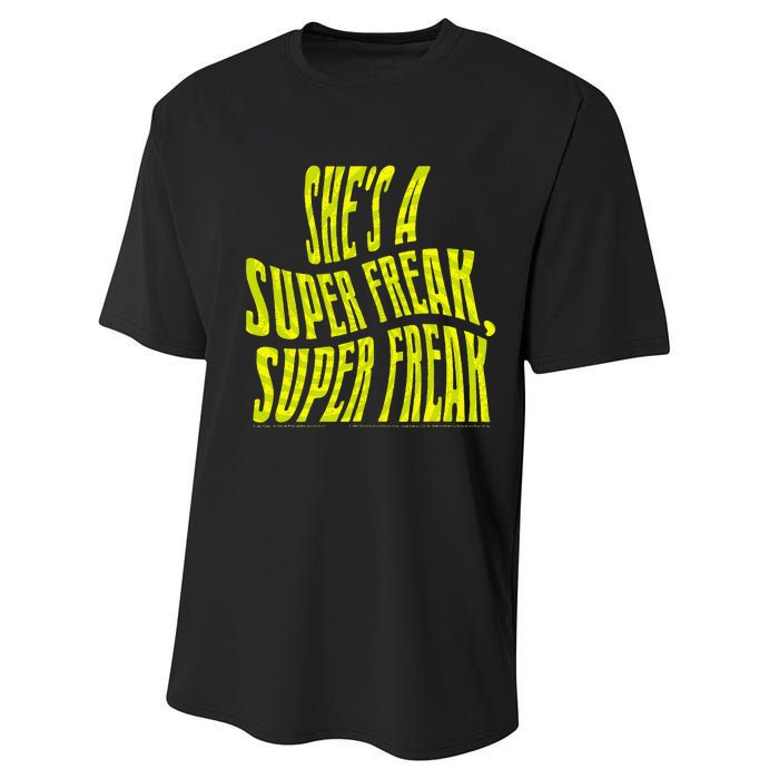 Rick James Super Freak Halloween Lyrics Performance Sprint T-Shirt