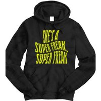 Rick James Super Freak Halloween Lyrics Tie Dye Hoodie