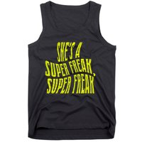 Rick James Super Freak Halloween Lyrics Tank Top