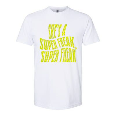 Rick James Super Freak Halloween Lyrics Softstyle CVC T-Shirt