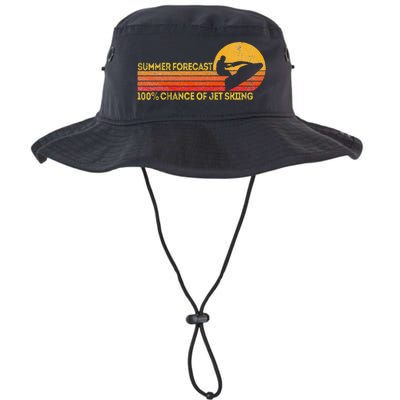 Retro Jet Ski 100 Chance Of Jetskiing Jet Skier Vintage Legacy Cool Fit Booney Bucket Hat