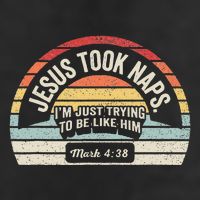 Retro Jesus Took Naps Mark 438 Christian Funny Faith Adult Drive Performance Visor