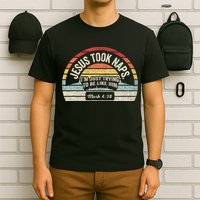 Retro Jesus Took Naps Mark 438 Christian Funny Faith T-Shirt