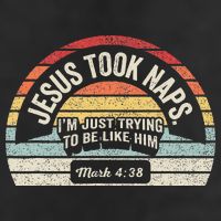 Retro Jesus Took Naps Mark 438 Christian Funny Faith 11oz C Handle Ceramic Mug
