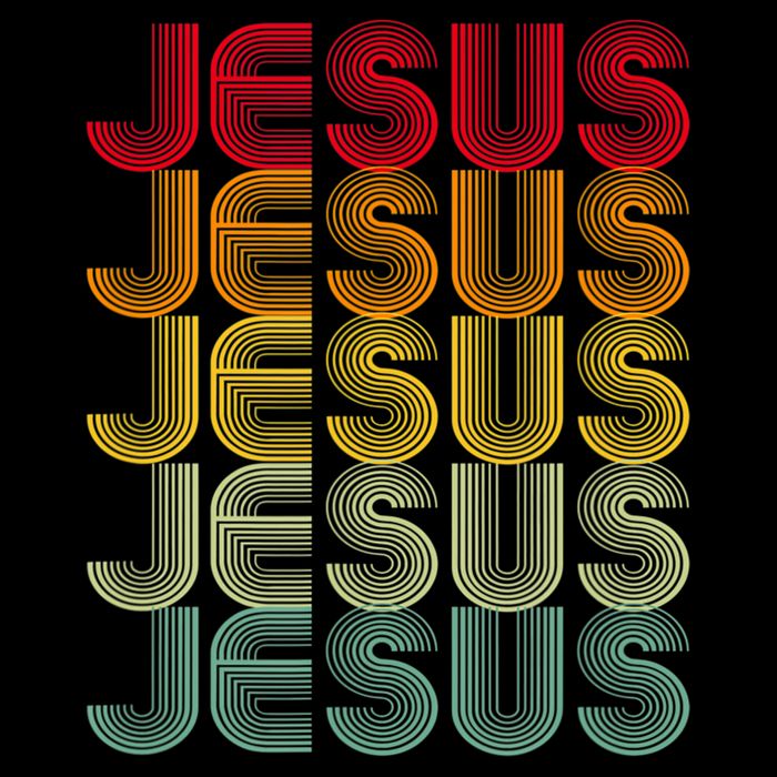 Retro Jesus Vintage Christian Faith Cooling Performance Crew T-Shirt