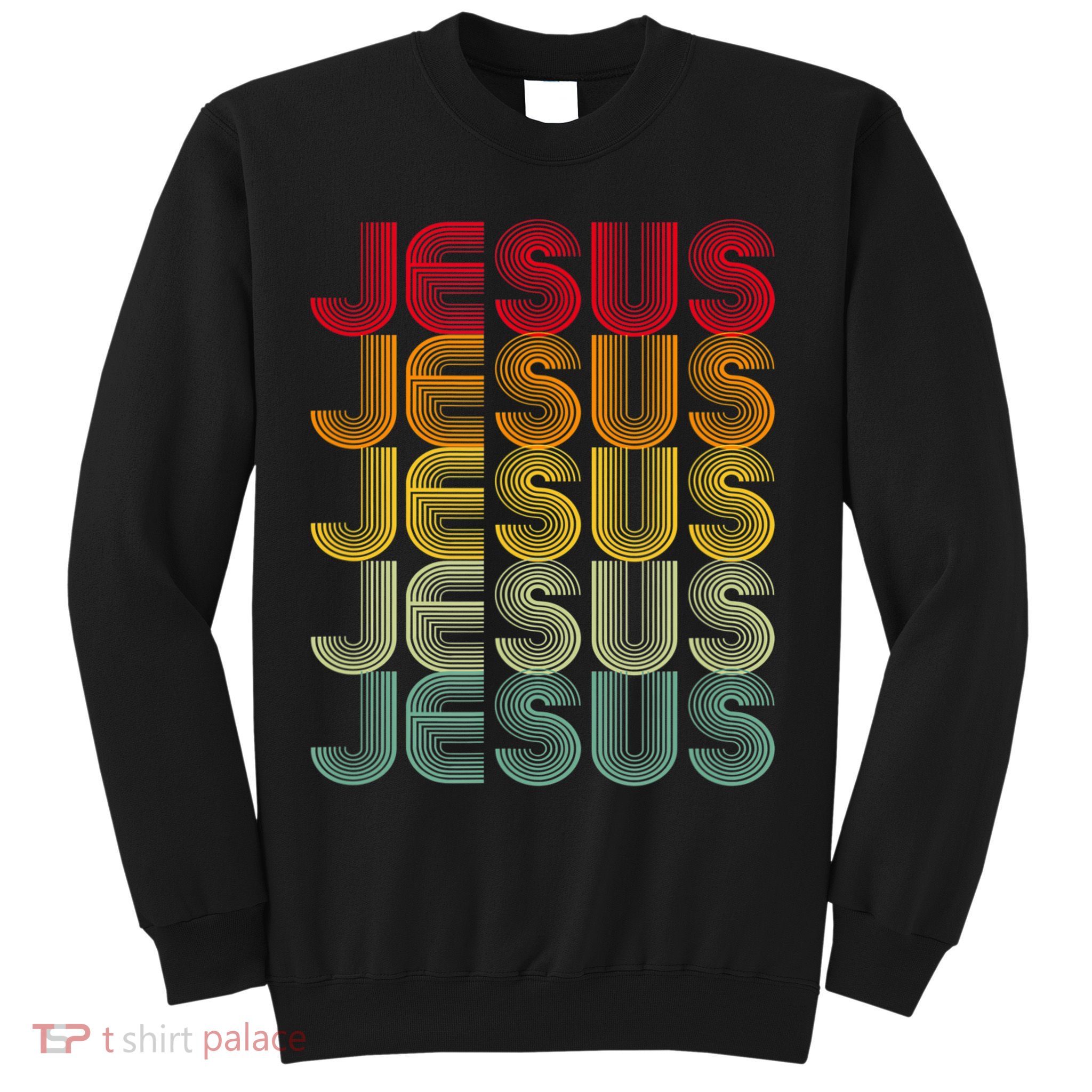 Retro Jesus Vintage Christian Faith Sweatshirt