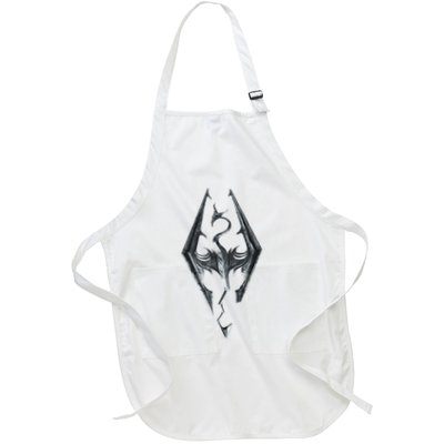 R.I.P.P.L.E Junction X Elder Scrolls Dragon Emblem S.K.Y.R.I.M Full-Length Apron With Pockets