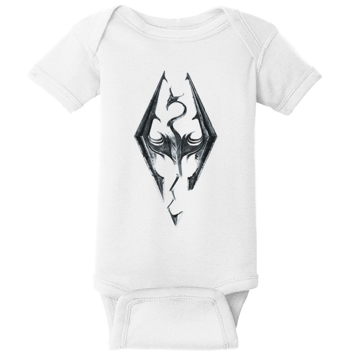 R.I.P.P.L.E Junction X Elder Scrolls Dragon Emblem S.K.Y.R.I.M Baby Bodysuit