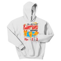 Ripple J.U.N.C.T.I.O.N X Dan Da Dan Turbo Granny Ghost Alien Anime Kids Hoodie