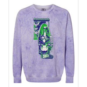 Ripple J X Ratchet & Clank Dr. Nefarious Kanji Colorblast Crewneck Sweatshirt