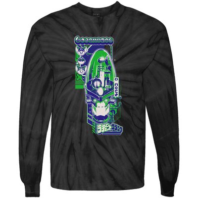 Ripple J X Ratchet & Clank Dr. Nefarious Kanji Tie-Dye Long Sleeve Shirt