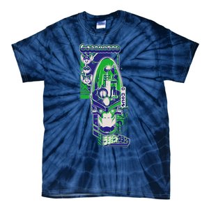 Ripple J X Ratchet & Clank Dr. Nefarious Kanji Tie-Dye T-Shirt