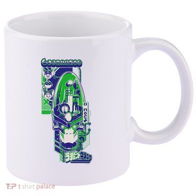 Ripple J X Ratchet & Clank Dr. Nefarious Kanji 11oz C Handle Ceramic Mug