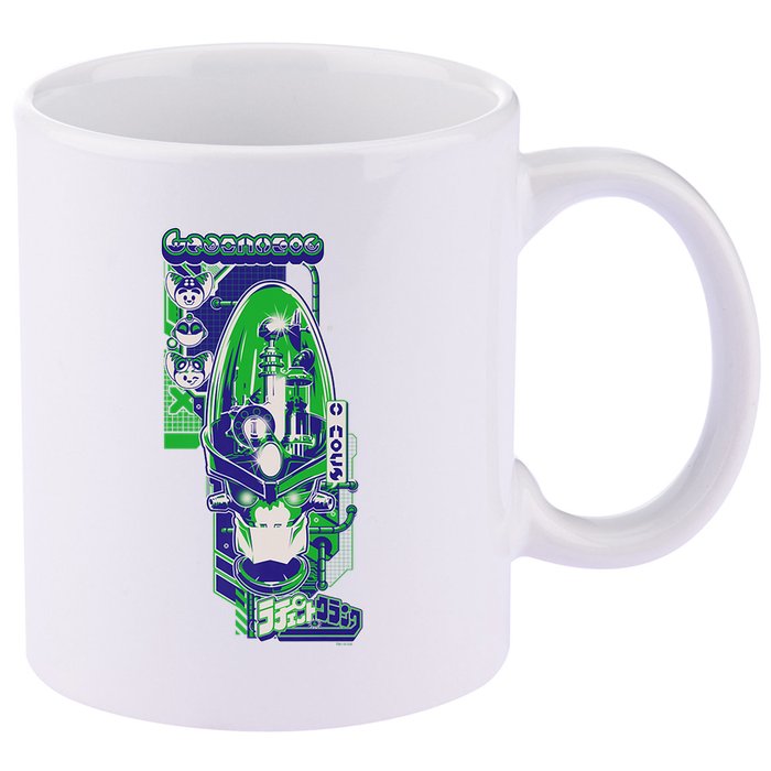 Ripple J X Ratchet & Clank Dr. Nefarious Kanji 11oz C Handle Ceramic Mug