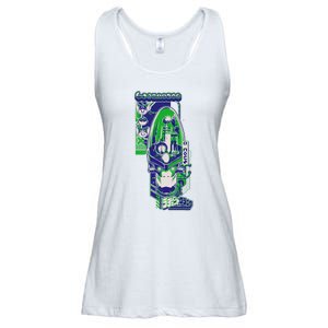 Ripple J X Ratchet & Clank Dr. Nefarious Kanji Ladies Essential Flowy Tank