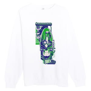 Ripple J X Ratchet & Clank Dr. Nefarious Kanji Premium Crewneck Sweatshirt