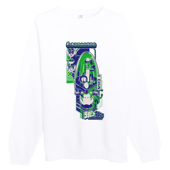 Ripple J X Ratchet & Clank Dr. Nefarious Kanji Premium Crewneck Sweatshirt