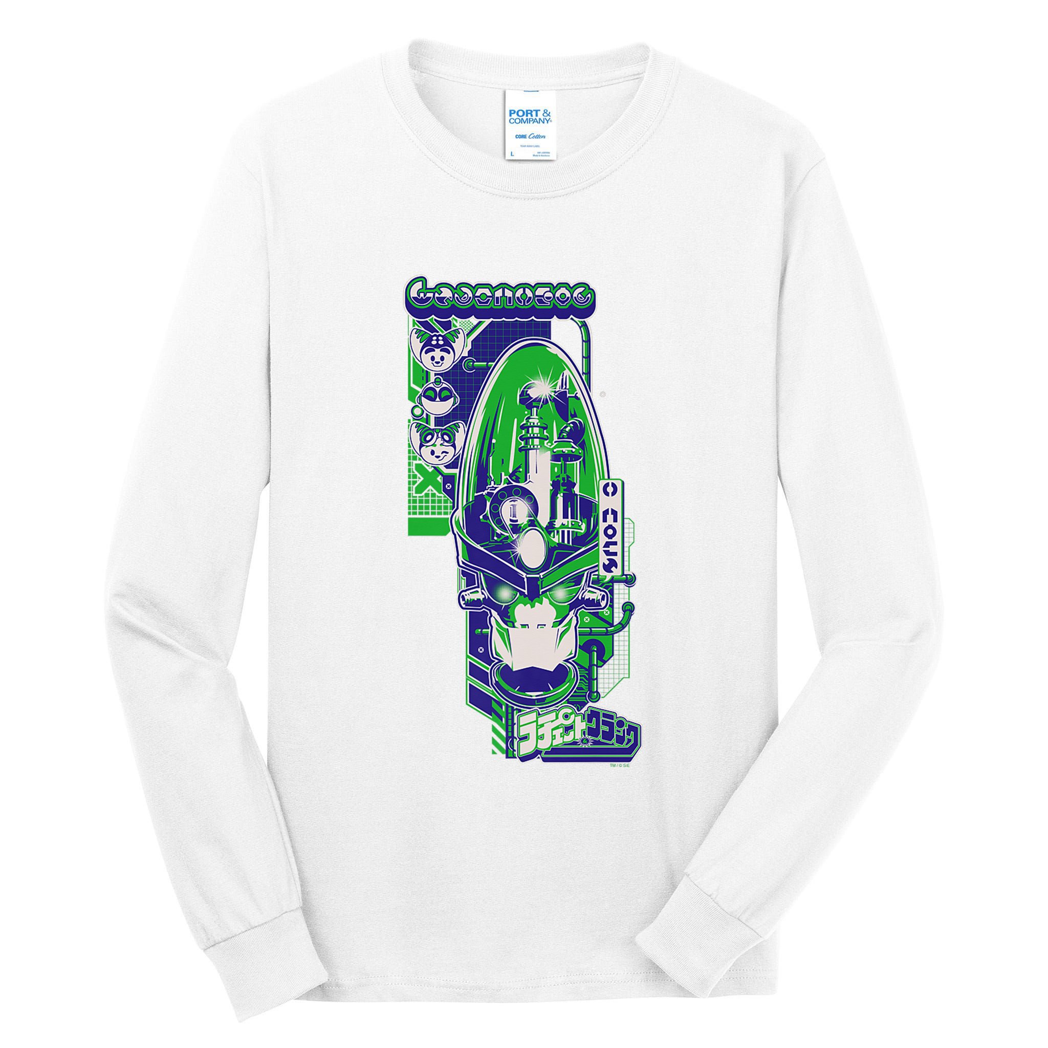 Ripple J X Ratchet & Clank Dr. Nefarious Kanji Tall Long Sleeve T-Shirt