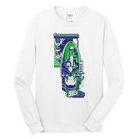 Ripple J X Ratchet & Clank Dr. Nefarious Kanji Tall Long Sleeve T-Shirt