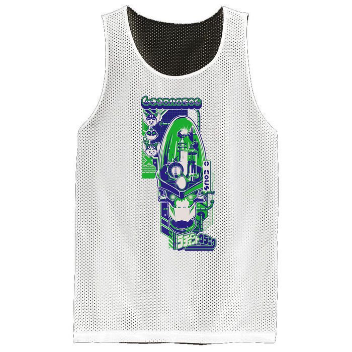 Ripple J X Ratchet & Clank Dr. Nefarious Kanji Mesh Reversible Basketball Jersey Tank