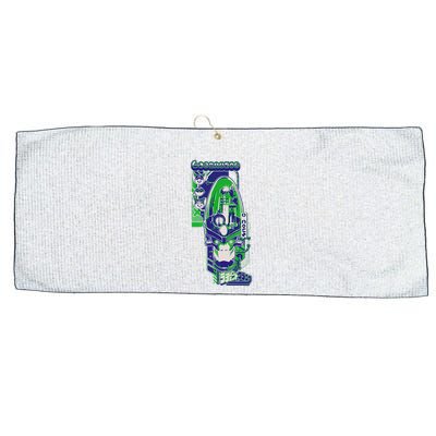 Ripple J X Ratchet & Clank Dr. Nefarious Kanji Large Microfiber Waffle Golf Towel