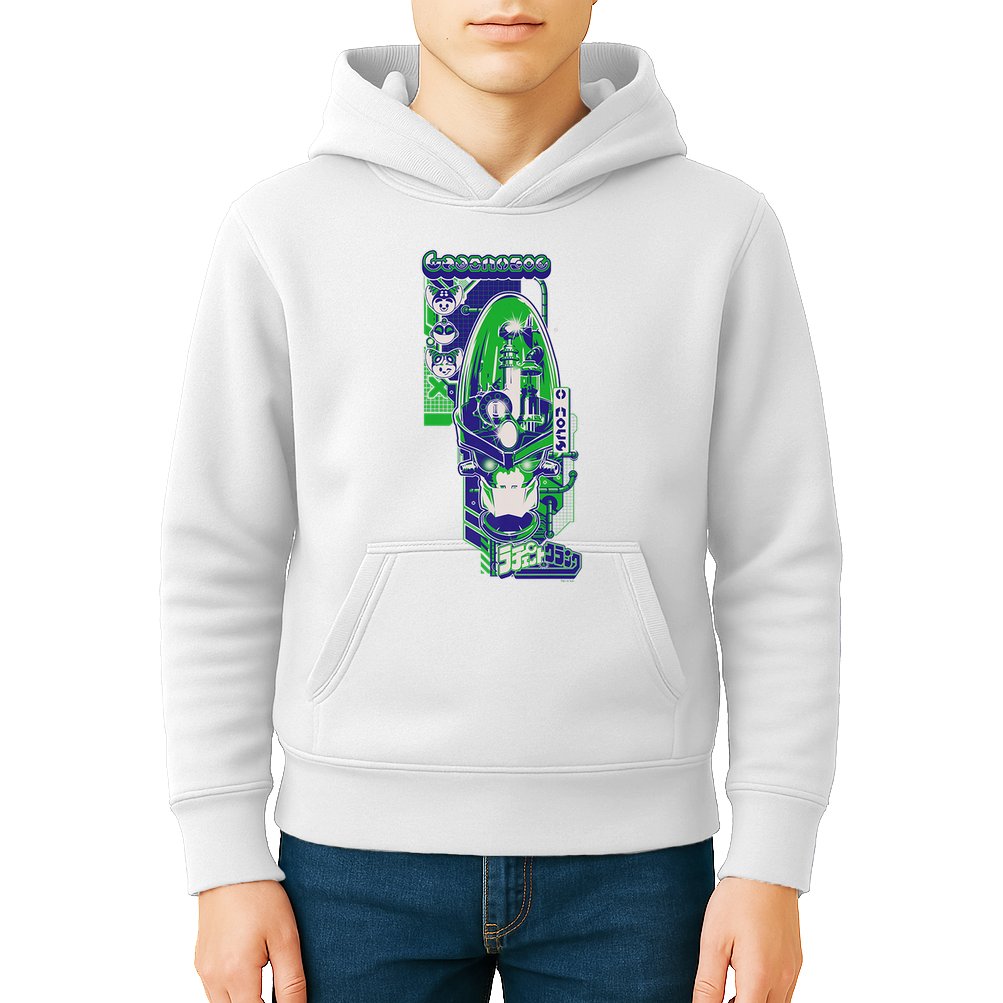 Ripple J X Ratchet & Clank Dr. Nefarious Kanji Kids Hoodie