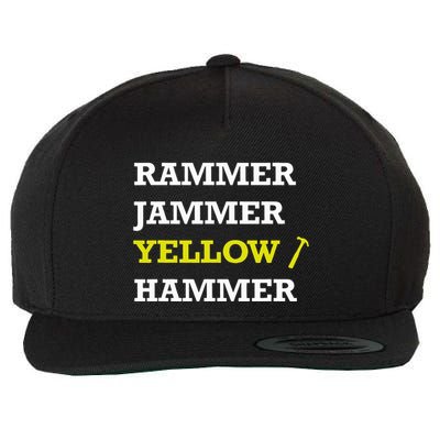 Rammer Jammer Yellow Hammer Wool Snapback Cap